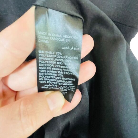 White House Black Market | Sleeveless Fit & Flare Godet Dress Black Size 8 | NWT - Picture 12 of 12